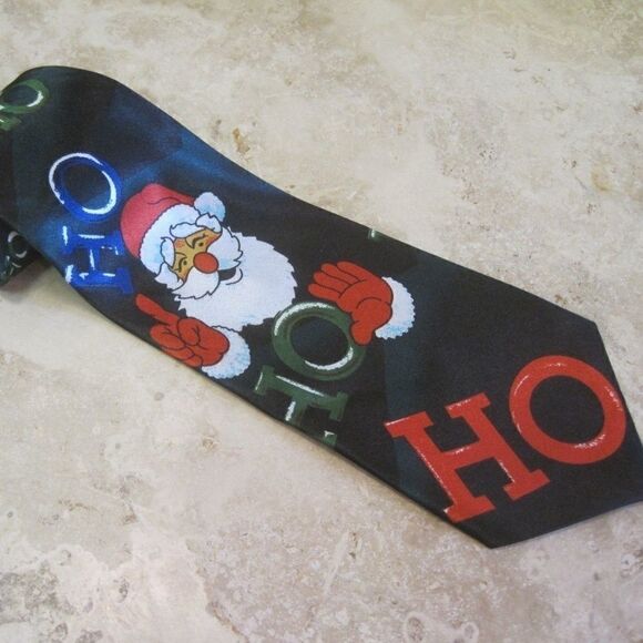 🌹Mens Necktie Christmas Santa Claus Tie - Picture 1 of 3